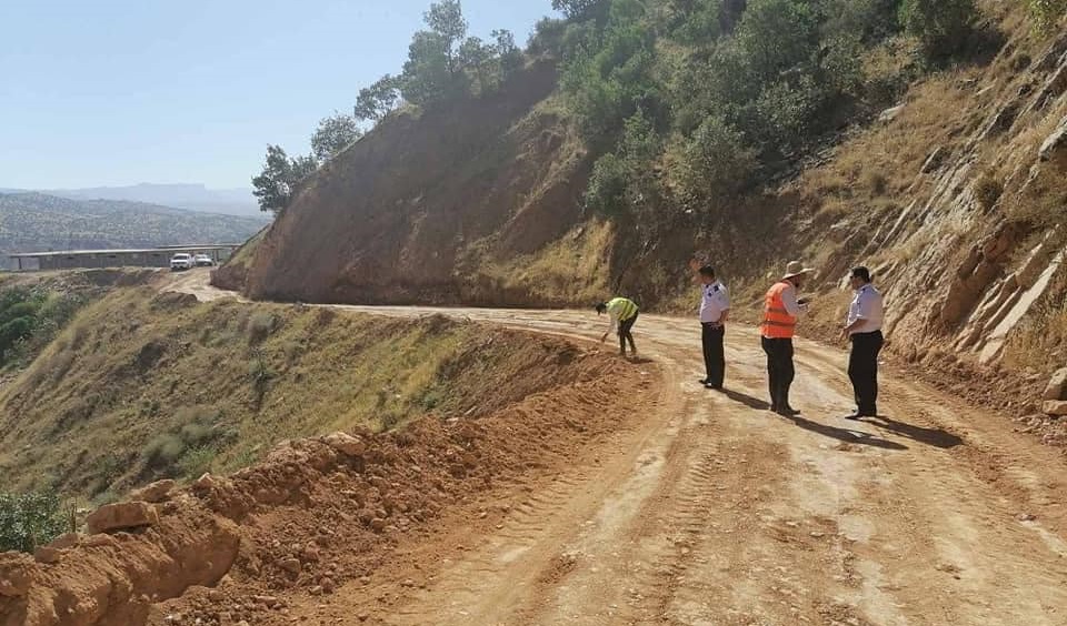 بالصور | أربيل تؤهل طريقاً يربط بشقلاوة لتعزيز حركة السياحة